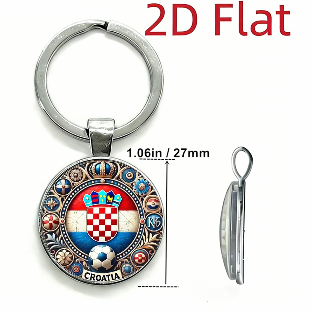 1pc Vintage Croatia National S - Embroidery Legacy recension och pris