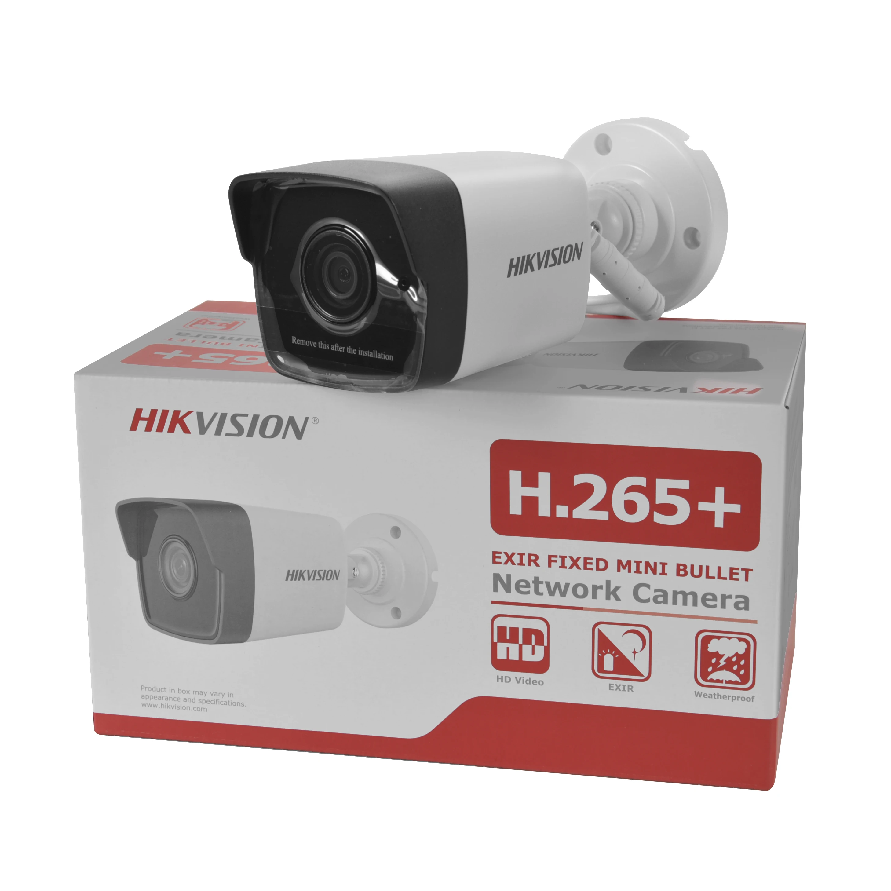 Hikvision Original 4MP EXIR 2.0 IP Camera DS-2CD1043G0-I H.265+ 30m IR IP67 WDR POE Video Surveillance IPC