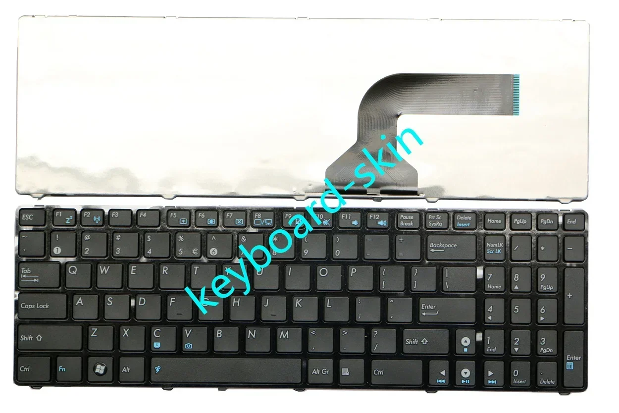 

New US chiclet keyboard for ASUS 04GNYI1KUS01-01 V111462AS3 04GNV32KUI00-1 9J.N2J82.C0P 04GNV32KFS01-3 04GNV32KUS01-3 laptop