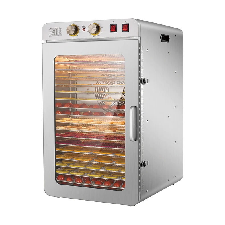 Factory Price Industrial Commercial  20 layers Food Dehydrator And Vegetable Fruit Dehydrating  Machines