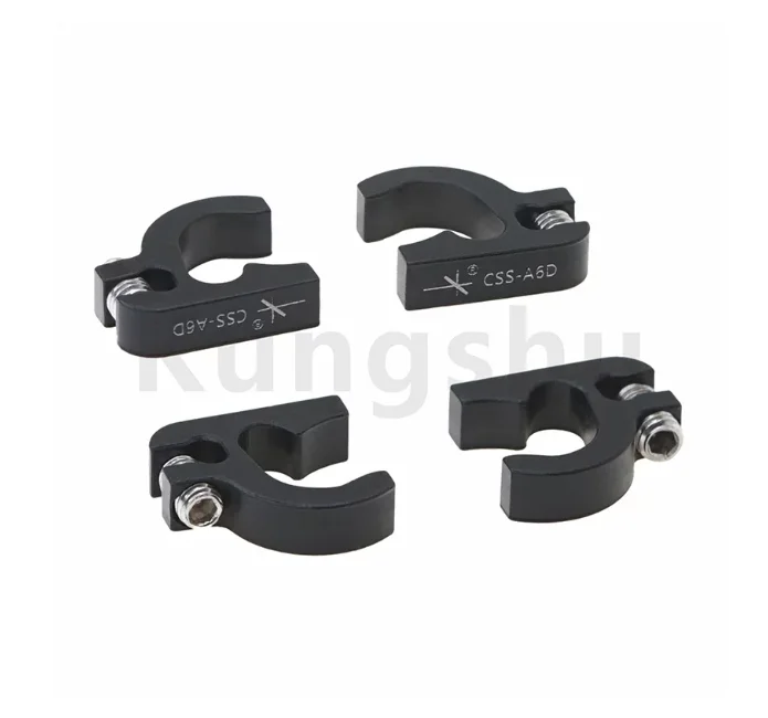 CSS‑A6D Optical Cage Rod, 6mm Optomechanical Positioning Rod for Optical Cage Plate Positioning Adjustment，4 piezas por bolsa