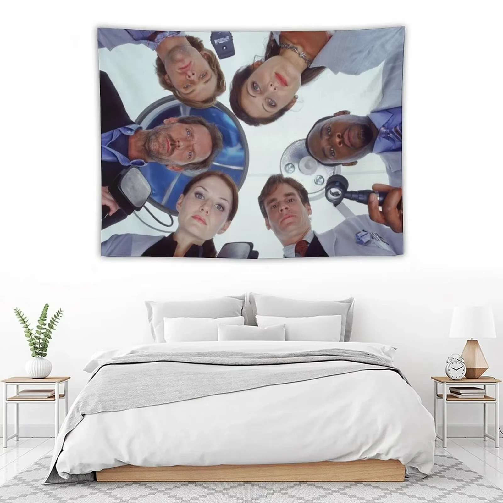 

House M.D Wall Tapestry Room Decor Wall Poster Art Wallpaper Sticker Living Room Dining Room Bedroom Dormitory Hippie Home Decor