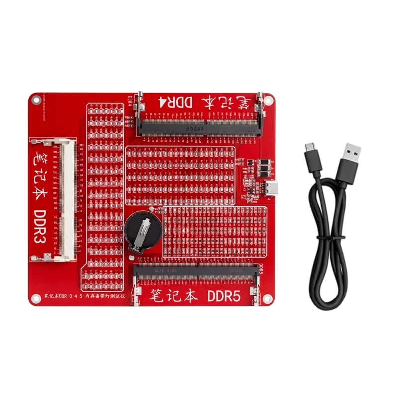 Erweitertes Diagnosemodul für DDR3-DDR4-DDR5-DIMM-Tester zur Unterstützung verschiedener Computer und Laptops Y4QF – Detail 1