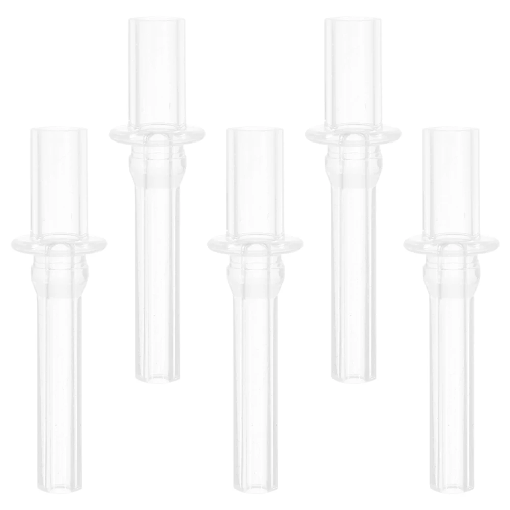 

5pcs Sippy Cup Straw Replacement Tips Kids Drinking Bottle Straw Silicone Liquid Gel Straws Bar Kitchen Accessories