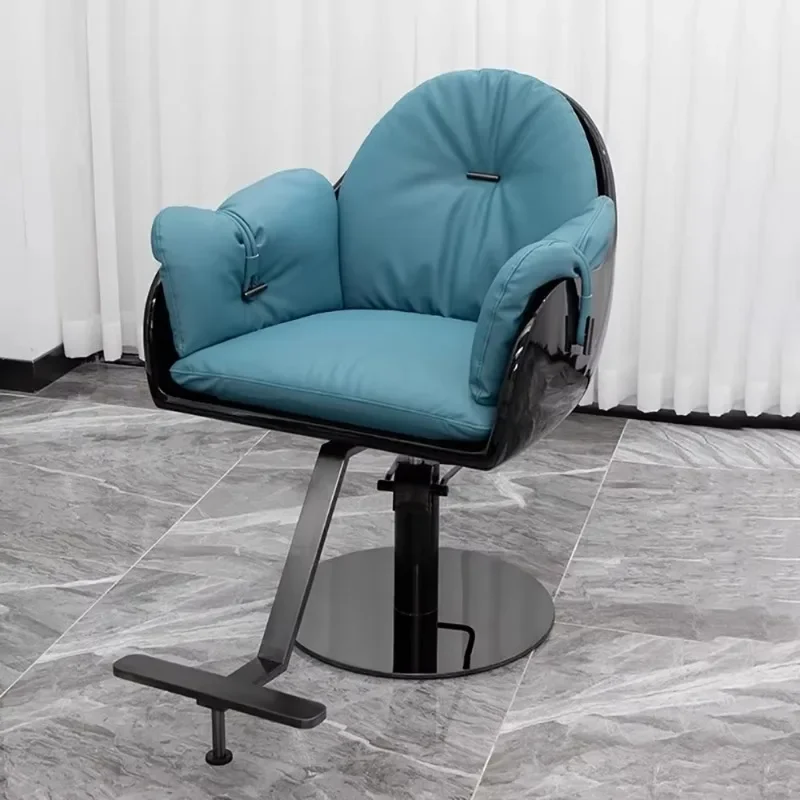 

Nordic Luxury Barber Chair Modern Comfortable Nordic Simple Hairdresser Chair Aesthetic Fashion Kapperstoel Hair Furniture
