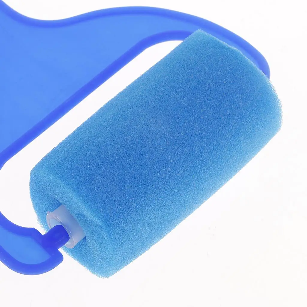 Espuma Esponja Pintura Roller Brushes para Crianças, Early Learning Arts, 2-4Pack, 4 Pcs