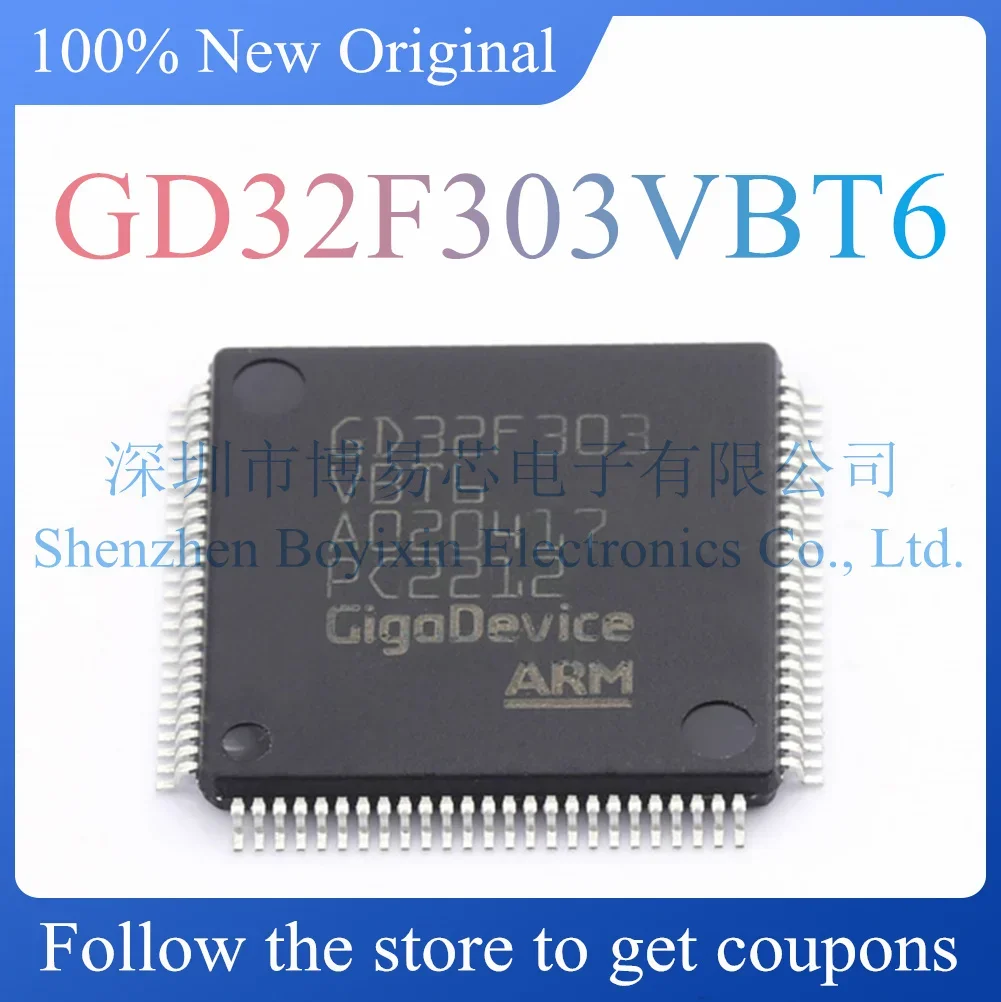 NEW GD32F303VBT6.Original Product.package LQFP-100