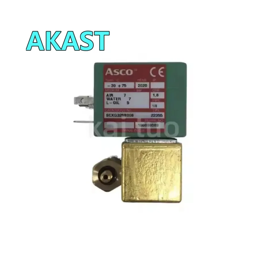 Válvula solenóide do compressor de ar de parafuso AtlasCopco 1089066803 =SCXG325B006 para venda