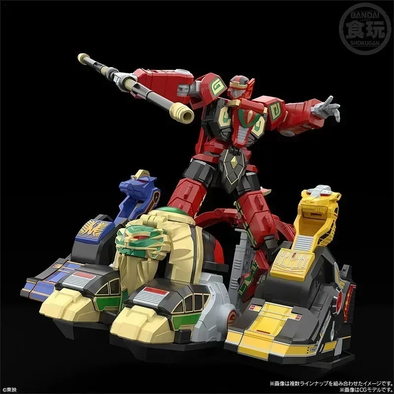 In Stock  Bandai Anime Gosei Sentai Dairanger SHOKUGAN MODELING PROJECT SMP Assembly Model Toys Action Figure Gifts Kids