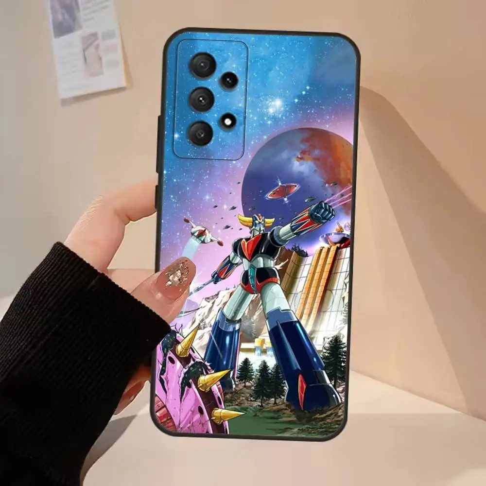 Coque de téléphone UFO r-robot cool g-ororak, étui noir souple pour Samsung Galaxy A73,31,32,72,22,53,52,71,41,5G, note,J7,8,9