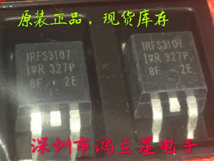 Free shipping   IRFS3107 FS3107 260A/75V TO263 N MOS   10PCS