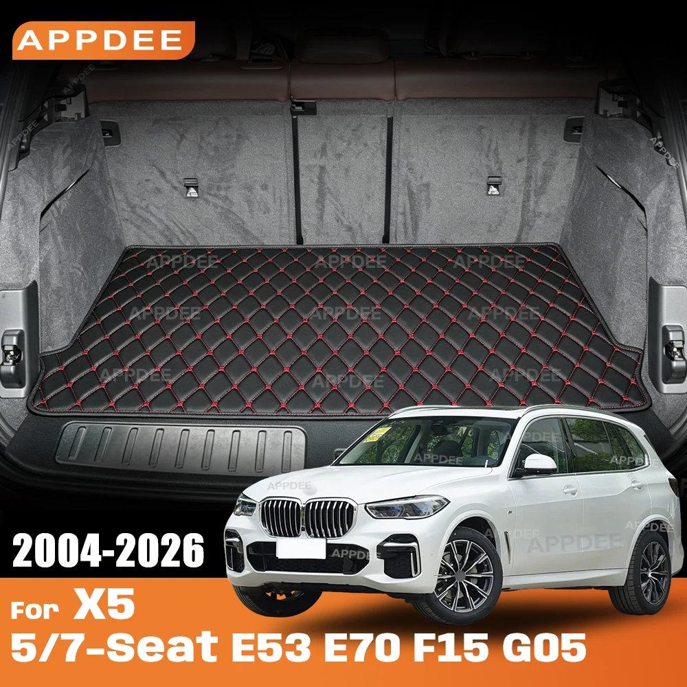 

For BMW X5 5/7-Seat E53 E70 F15 G05 2004-2026 Custom Car Trunk Mat Anti-dirty Pad Protective Pad Cargo Liner Auto Accessories