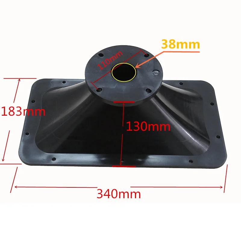 1PC DJツイータースピーカーホーン 1.5インチスロート JBLPro SRX800 トレブル カーHiFiオーディオ プロフェッショナルオーディオ ホームシアター パブリックアドレス用