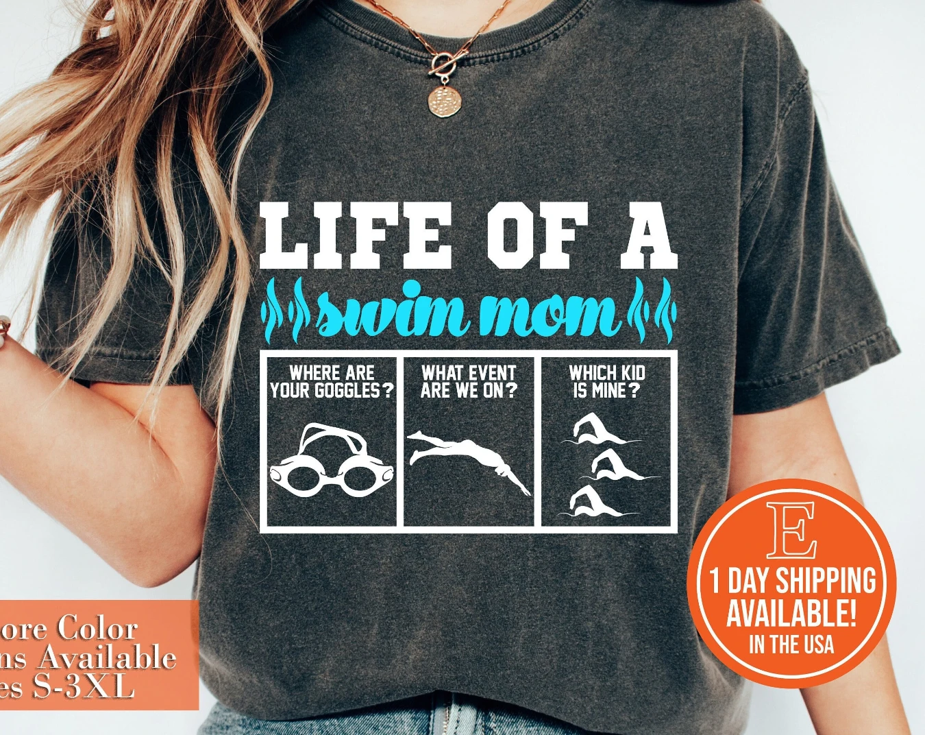 

In My Swim Mom Era T-shirt, Swim Mom Shirt, Swim Team Mom Shirt, Swimmer Mom Gift, Swim Meet Shirt, Swim Mom Life, Proud Swim