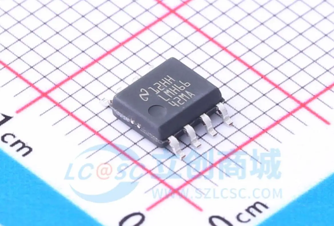 8PCS   LMH6642MAX/NOPB silk screen LMH6642MA high-speed operational amplifier SOP-8 brand new original