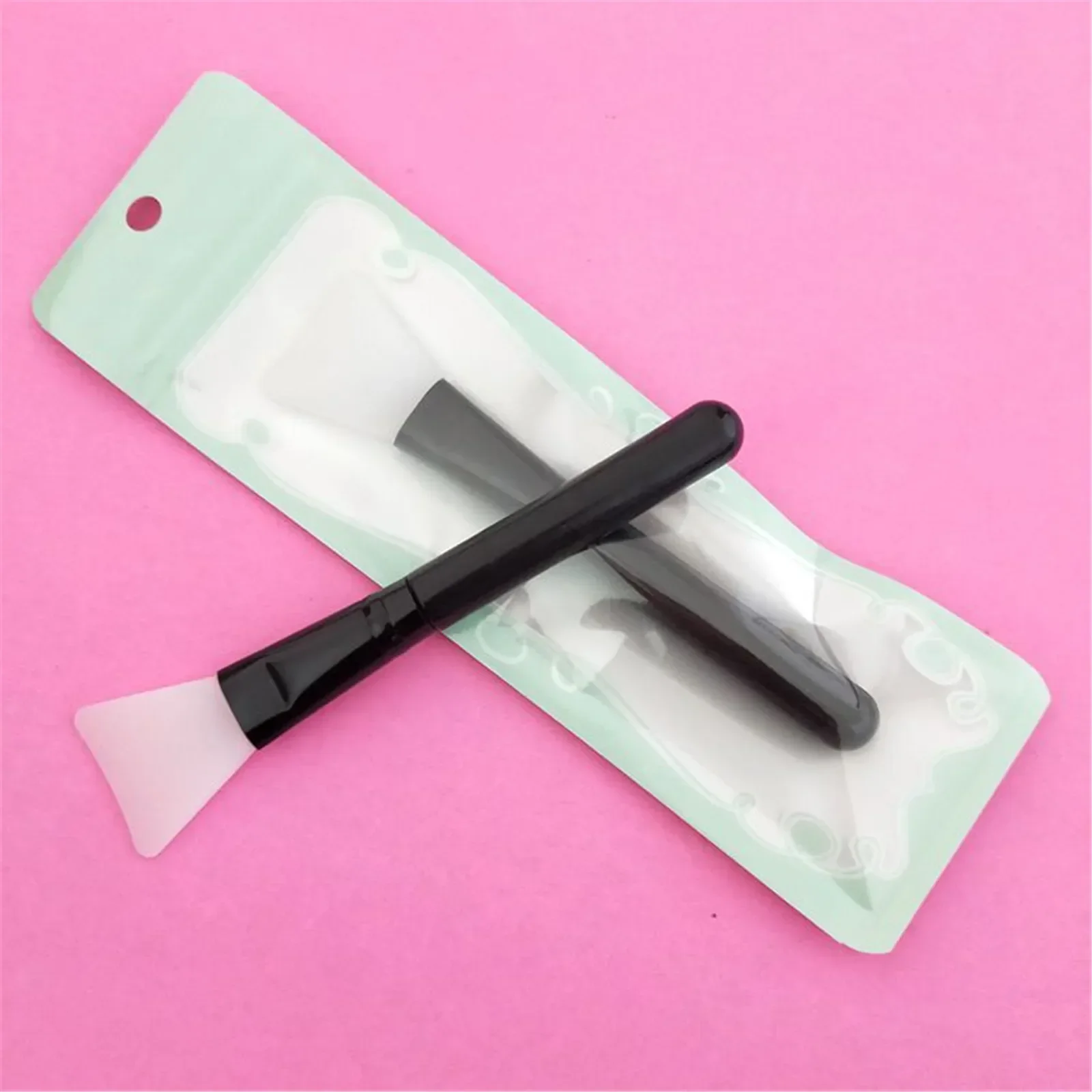 1pcs Silicone Mask Brush Handle Diy Soft Head Mask Stick Facial Makeup Beauty Brush Makeup Brush Face Care Tool