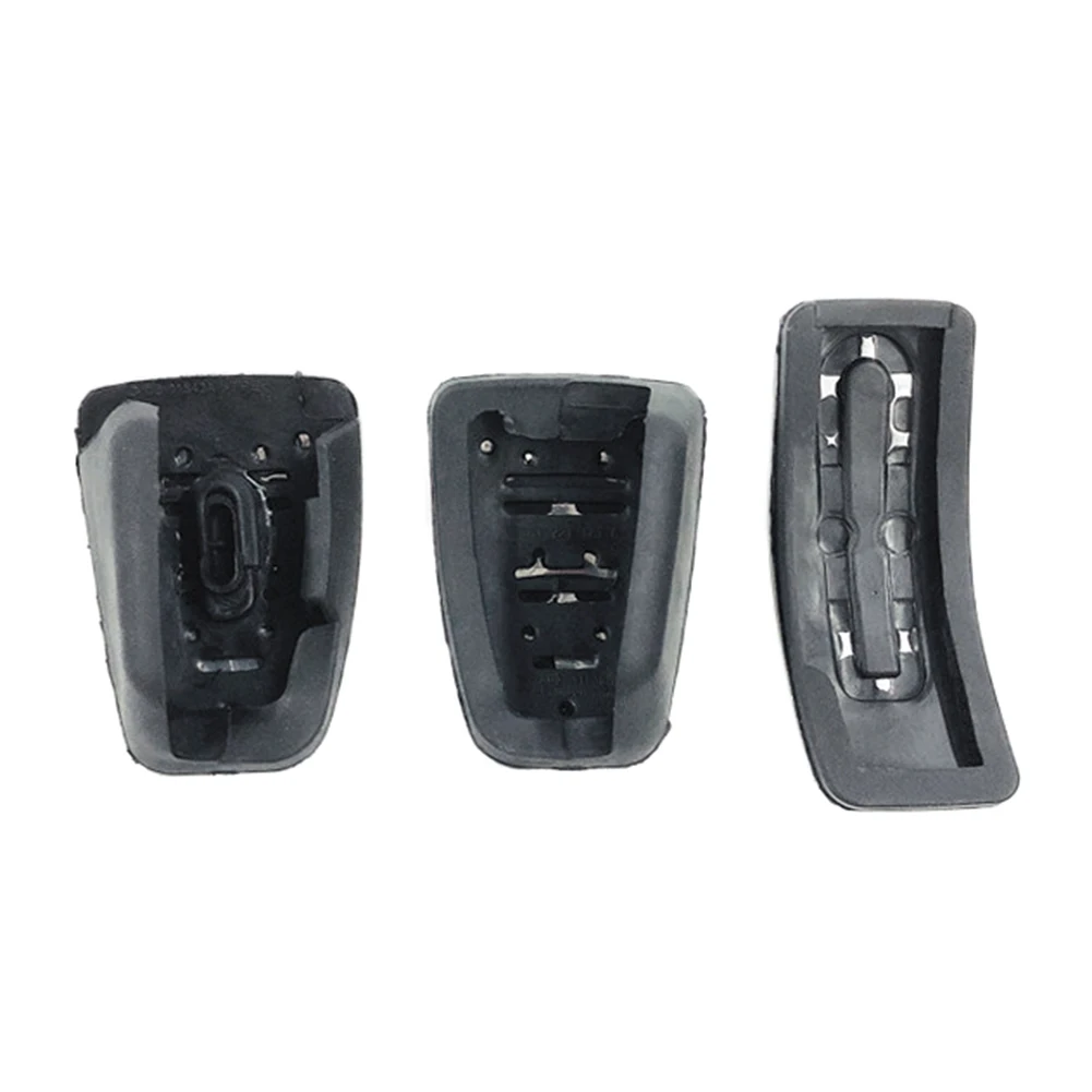 LHD Stainless Steel Car Clutch Pedal Brake Gas Pedals Cover For Audi A4 A5 A6 A7 A8 Q3 Q5