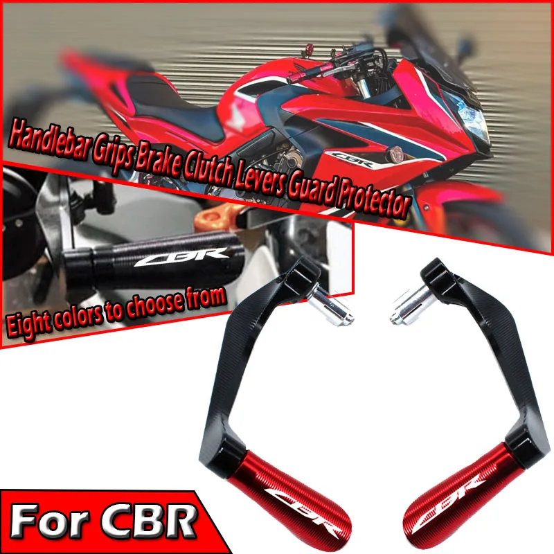 Motorcycle Accessories CNC Handlebar Grips Brake Clutch Levers Guard Protector For CBR 650F 600 RR 650R 900RR 929RR 954RR 1000RR