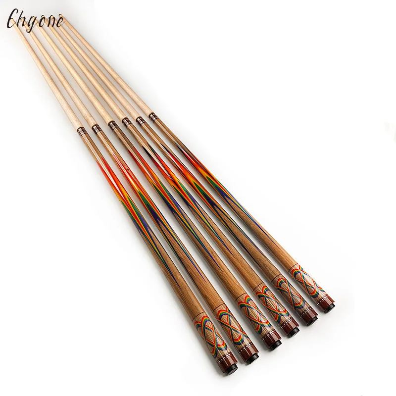 

Chyone New Zyoumon Carom Cue With 12pcs Laminated Maple Shaft 3/8-10 Piloted Joint High Quality Inlay 3 Cushion Cue