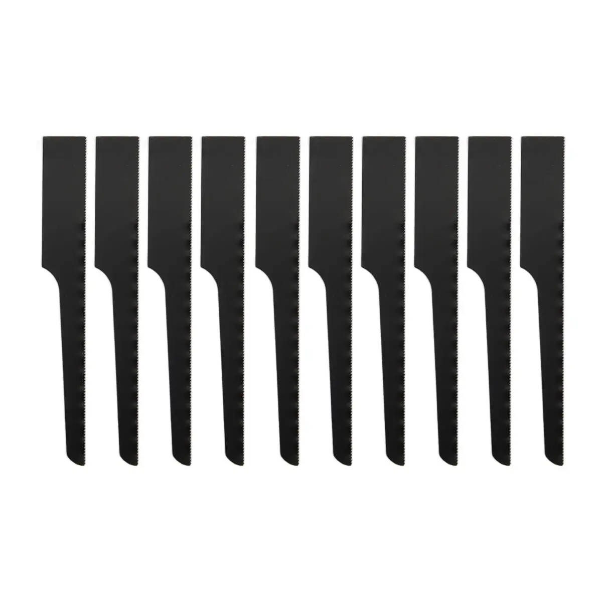A50U 10Pcs 32T Reciprocating Air Saw Blades Pneumatic Tool for Wood Fiberglass Plastic Metal Saw Blade Wood Saw Blade