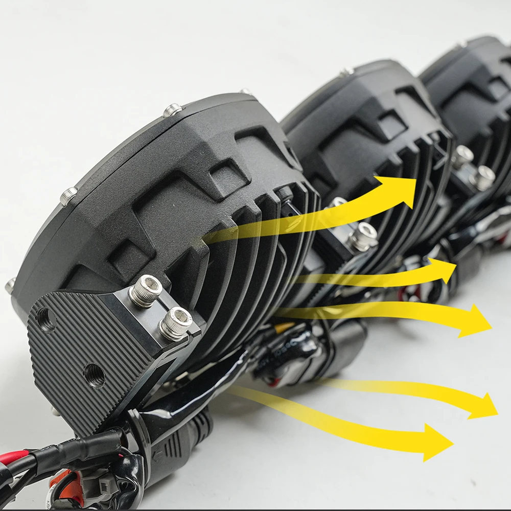 Modified Off-road Car Roof Spotlights Fit for BAIC 212 T01 Starry Sky Outdoor Searchlight Strip Ceiling Light Accessories