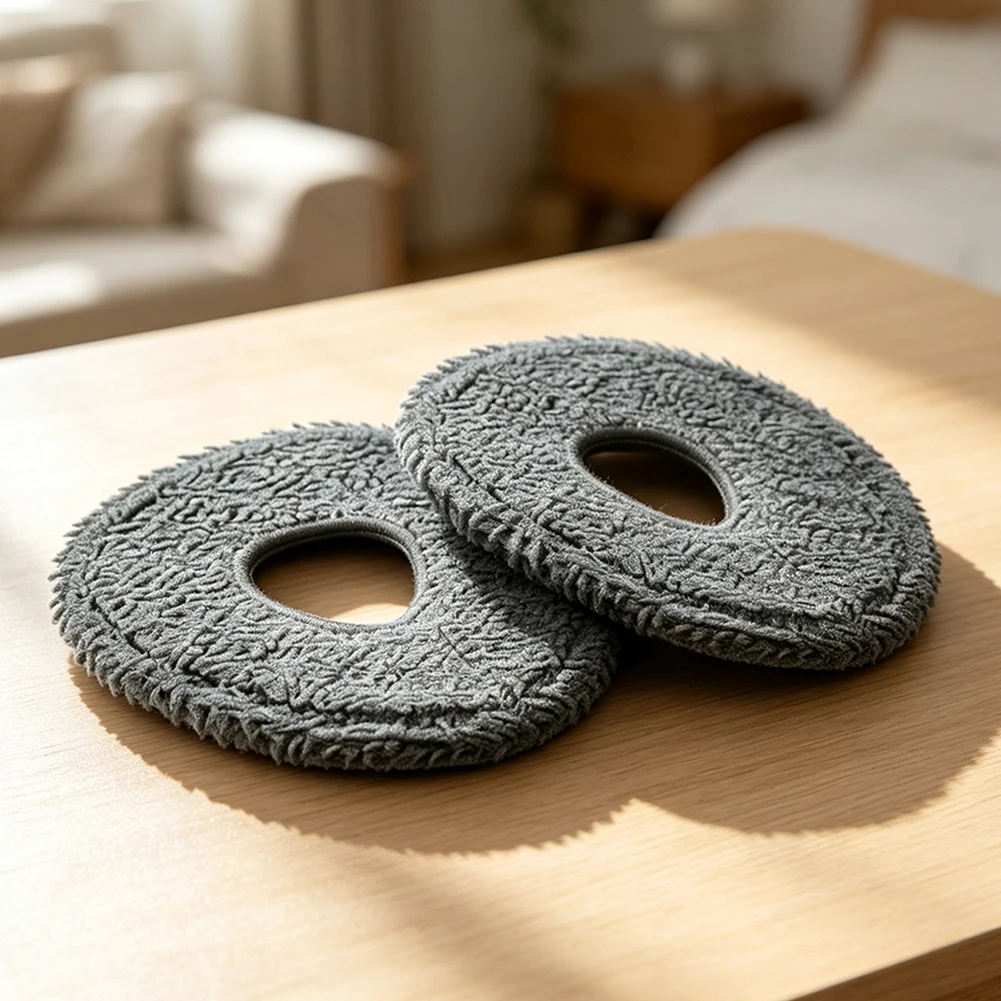 Replacement Mop Cloths 2pcs For Narwal For Freo For Z Ultra Robot Vacuums, Soft Microfiber Floor Cleaning Pads, Mop Accessories - view 3