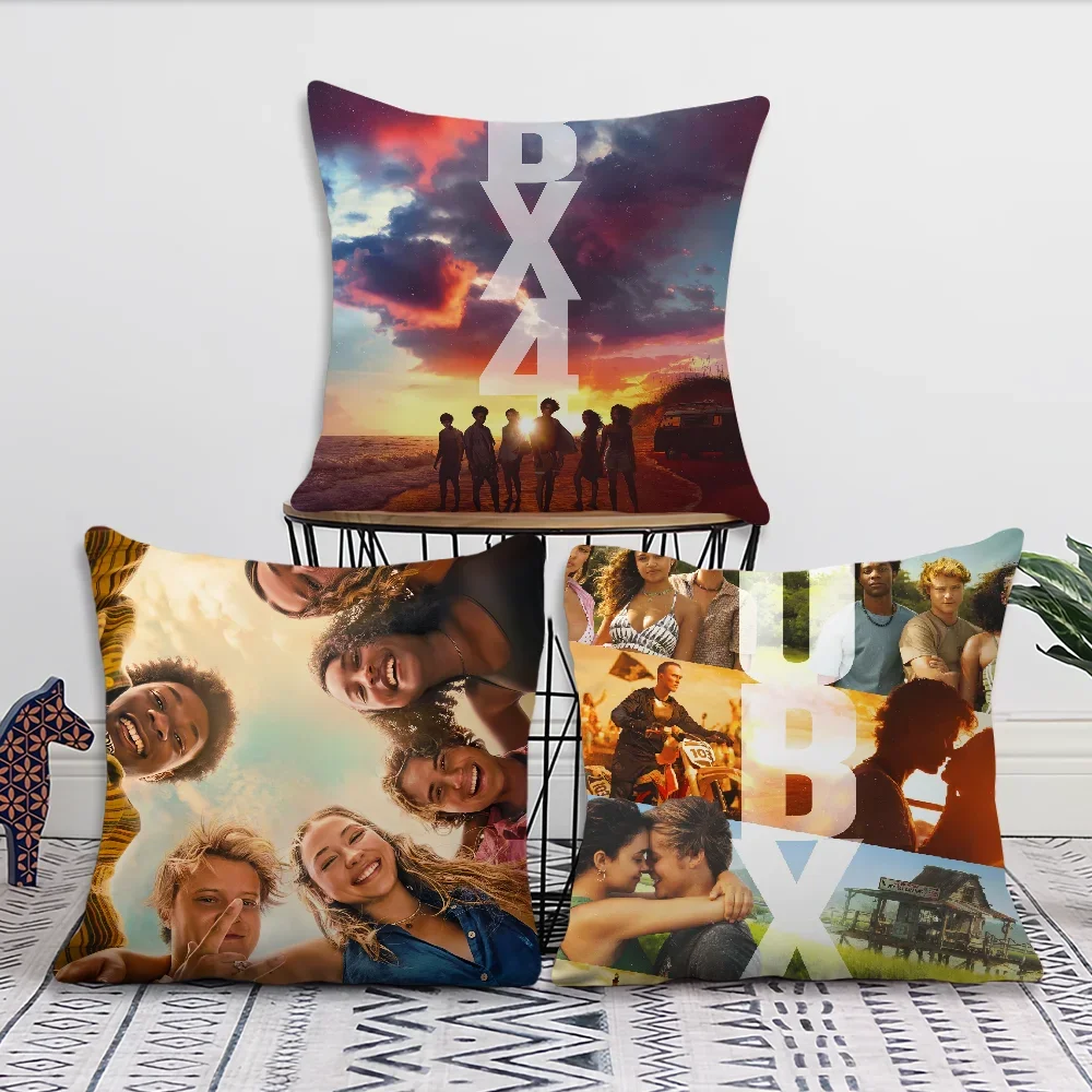 Movie O-Outer Banks O-OBX 4 B Pillow Case Home Sofa living Room Office Shop Cover Printing Comfort Decoration Nordic Simplicity