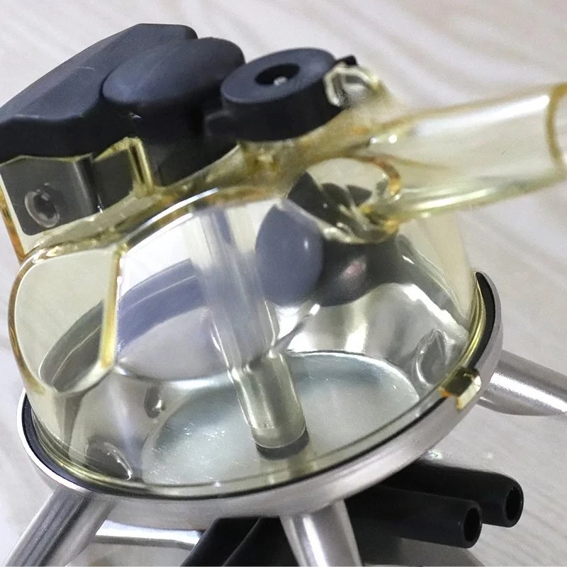 300Ml milk collectormilking machine accessories manufacturer stainless steel base milk collector, milking machine milk collector