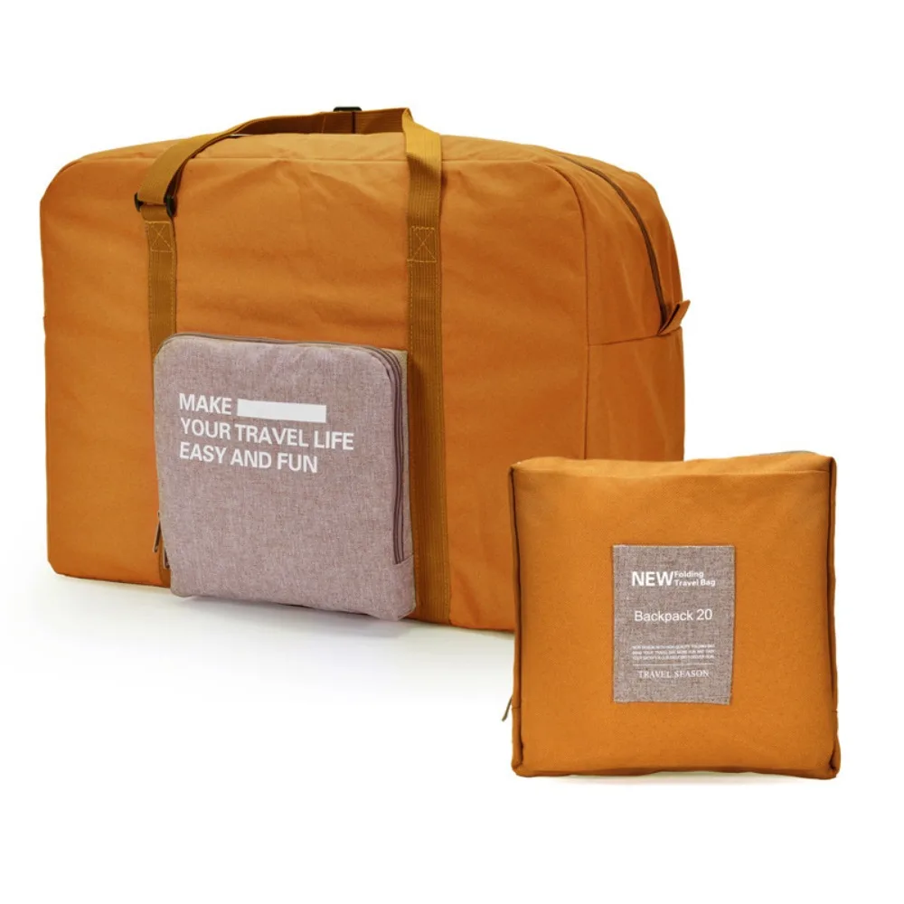 

Foldable Clothing Organizing Bag Large Capacity Waterproof Travel Duffel Bag Oxford Cloth Fitness Handbag Travel Luggage Bag