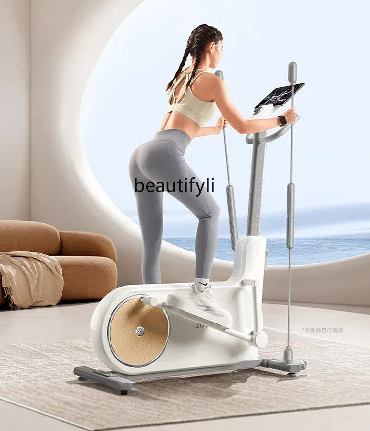 

lt 3-In-1 elliptical machine household small silent elliptical meter walking machine