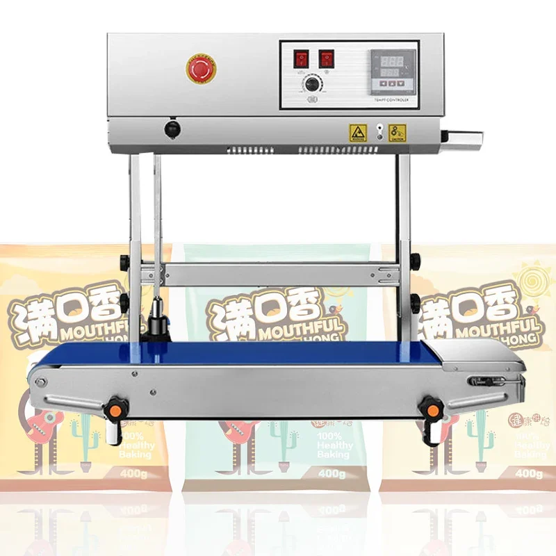 비닐 봉투 필름 실러 상업용 호일 봉투 식품 차 종이 봉투 연속 씰링 기계