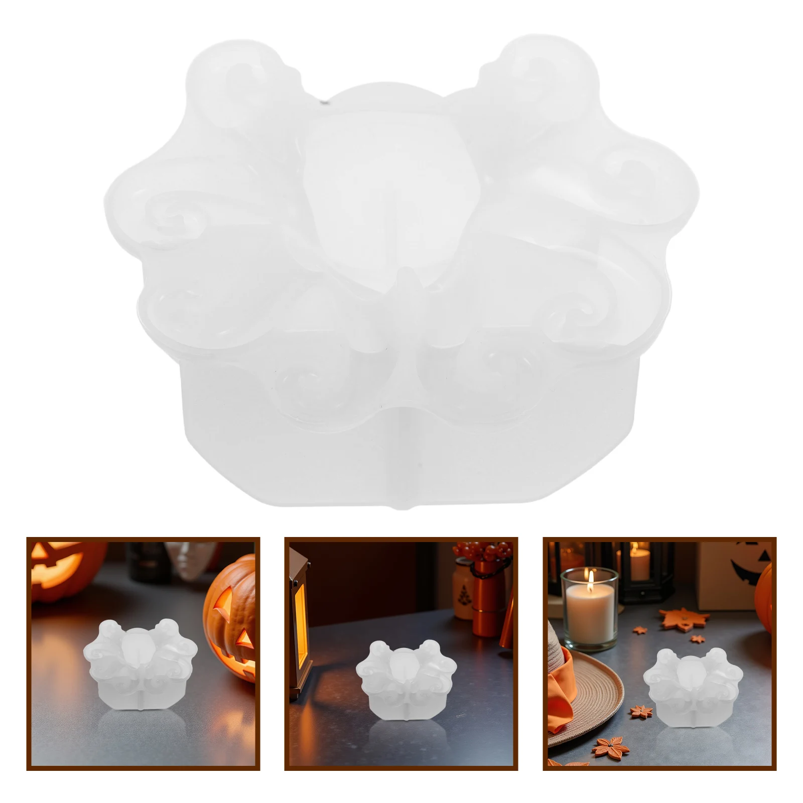 

Octopus Glue Drop Halloween Decor Casting Mold Silica Gel DIY Silicone for Wall