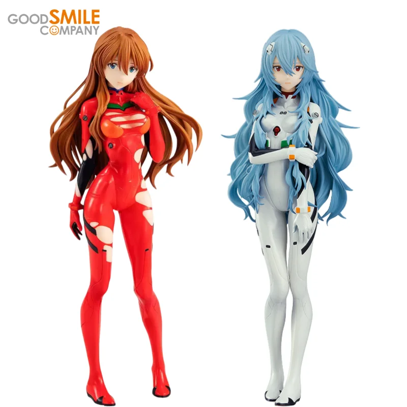 

In Stock Original GSC POP UP PARADE NEON GENESIS EVANGELION Rei Ayanami Long Hair Ver Asuka Langley Anime Figure Model Doll