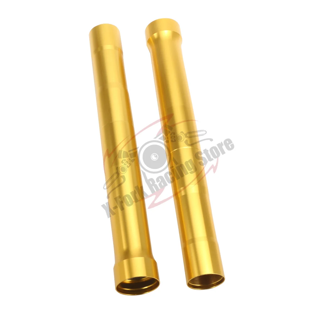 Front Shock Absorber Fork Suspension Set For Ducati Monster 1200S 2014-2020 48x546mm 494mm Gold Fork Inner Tubes Outer Pipes