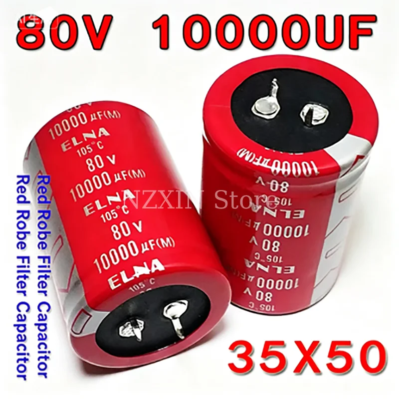 New ELNA 80V10000UF63V50V100V15000u22000uf fever amplifier filter capacitor