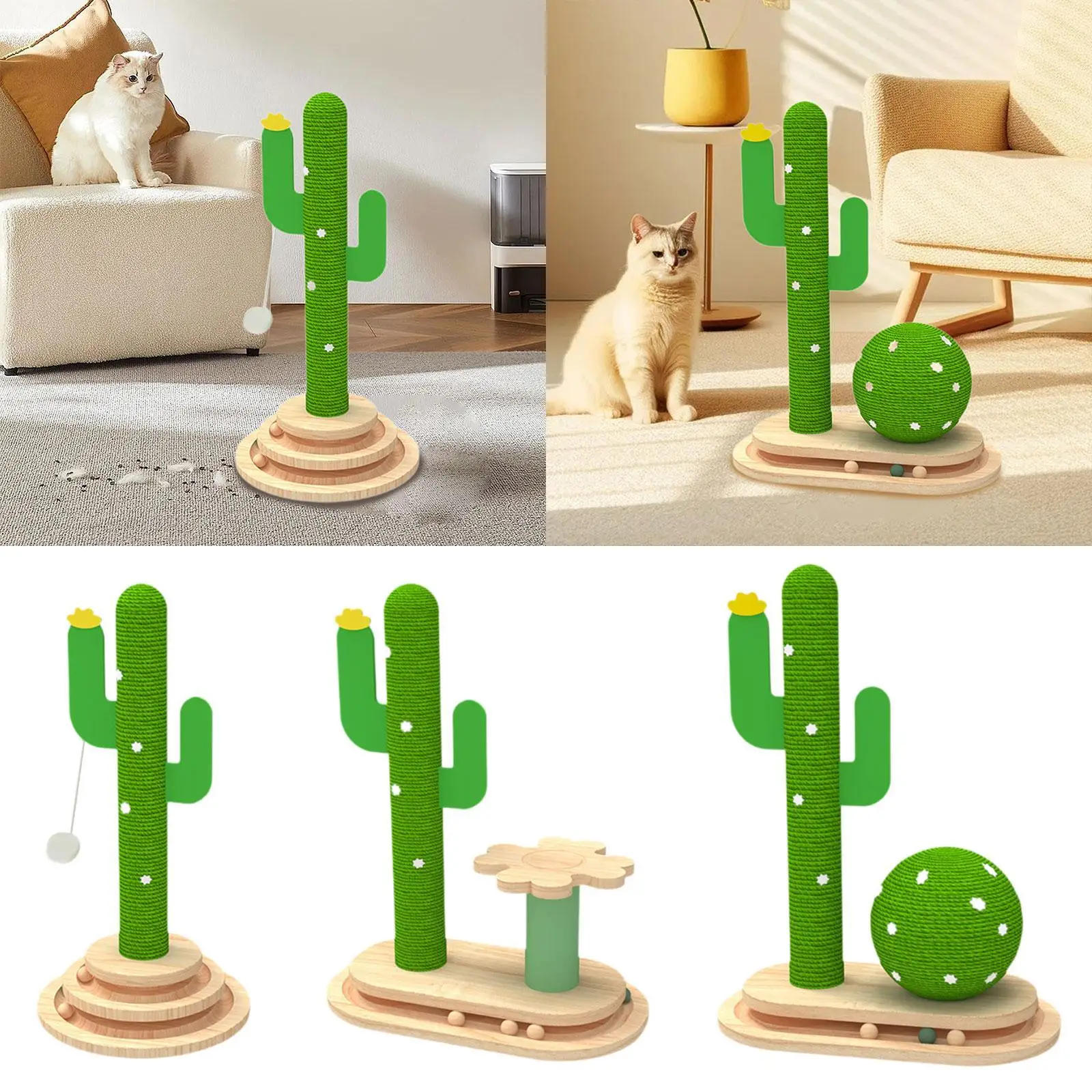 猫の爪とぎおもちゃ-面白いペット用おもちゃ-インタラクティブおもちゃ-耐摩耗性-猫用クライミングツリー-休憩用-室内猫-子猫の運動用