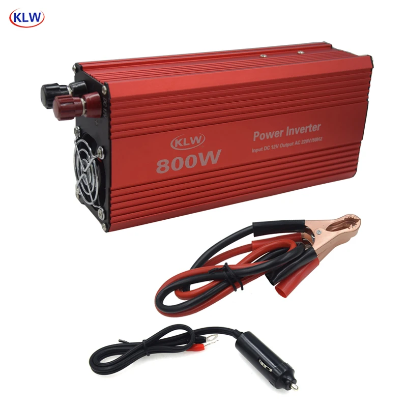 

800W WATT DC 12V 24V to AC 220V 110V Modified Sine Wave Portable Home Car Power Inverter Adapater Charger Converter Transformer