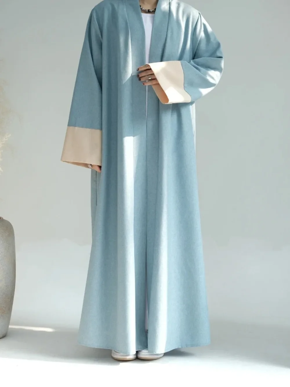 Eid fiesta Abaya para mujeres musulmanas Jalabiya vestido Ramadán elegante bata vestido Marruecos caftán largo abayas Vestidos Largo Cardigan
