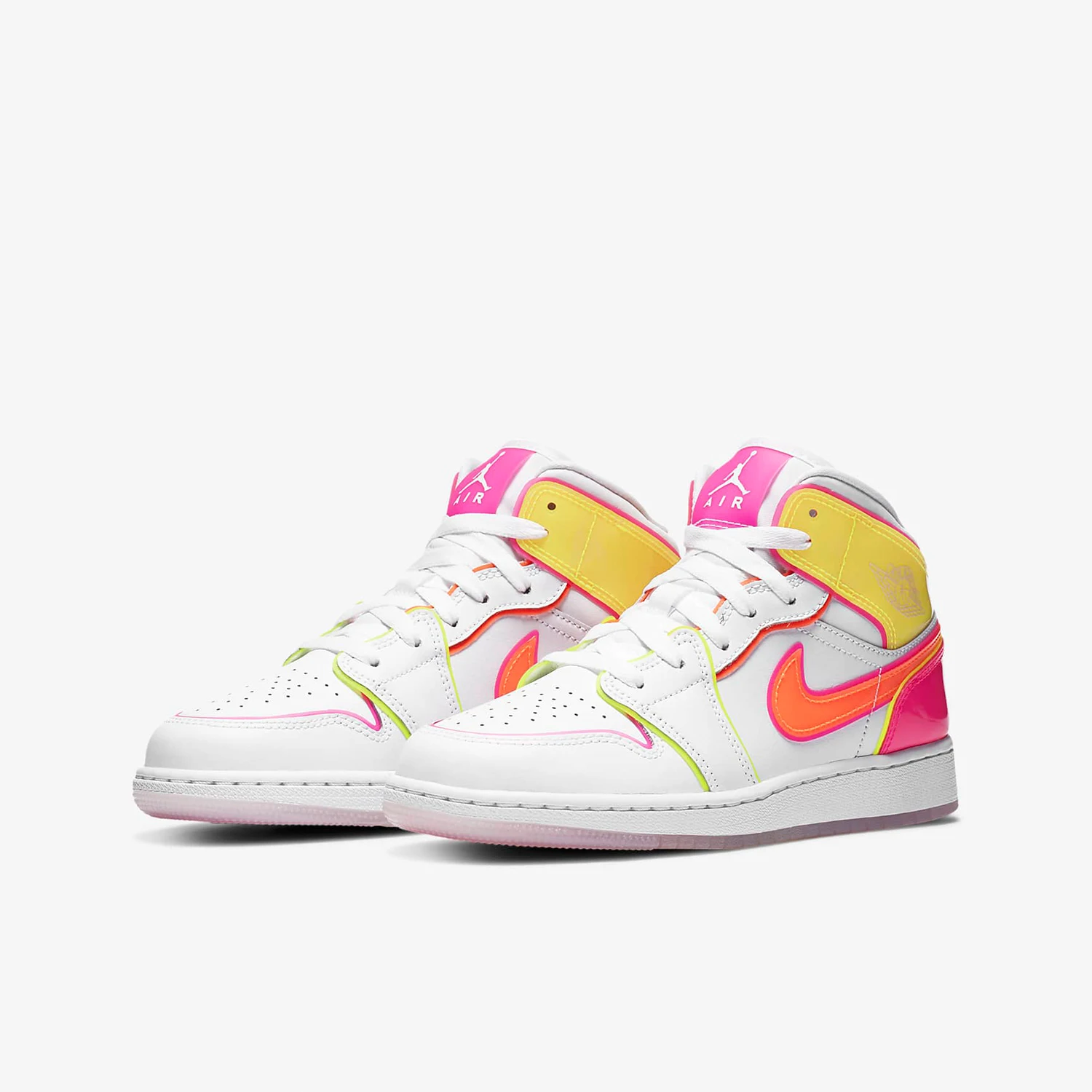 

Nike genuine AIR JORDAN 1 (GS) children's women's classic sports shoes CV4611-100