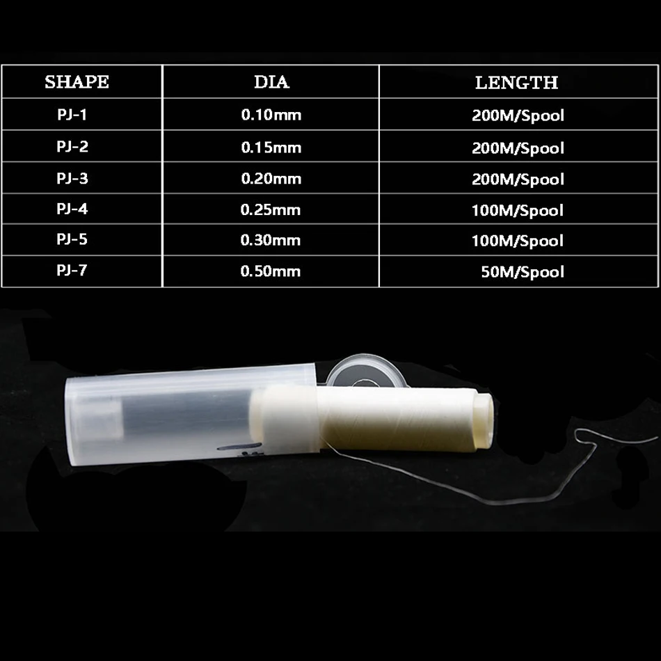Líder fluorocarbono elástico JYJ invisible para pesca costera - imagen 4