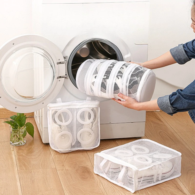 غسالة الغسالة الخاصة غسل الأحذية Bagantideformationshoewashingartifactsuspended تجفيف الأحذية تخزين صافي حقيبة واقية غسل حقيبة