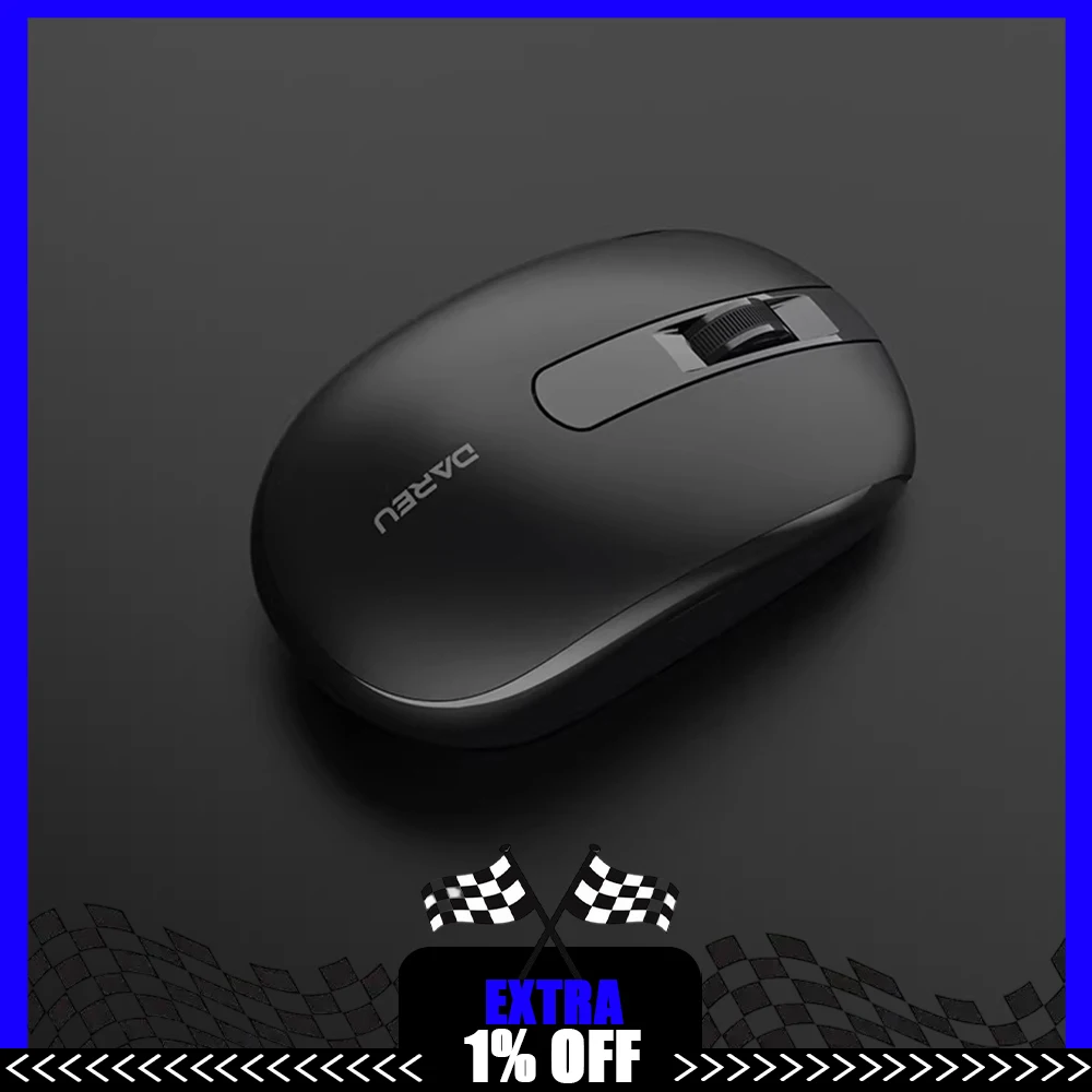 

Мышь DAREU LM105B, три режима, эргономичный дизайн, беспроводная мышь, 78 г, низкая задержка, бесшумная, легкая, для офисной работы, аксессуары для ПК