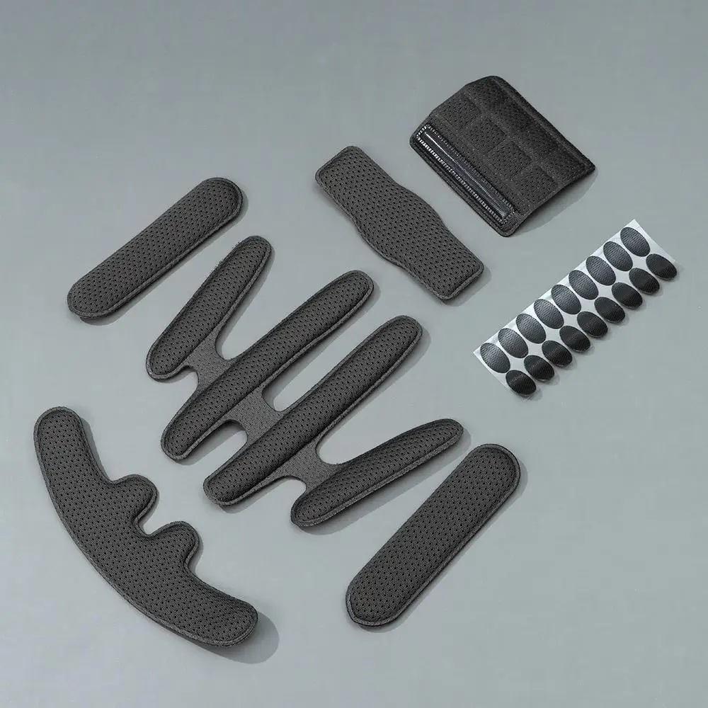 24pcs/set Helmet Padding Kits Sealed Sponge Replacement Motorcycle Bicycle Cycling Universal Foam Pads Set view 3