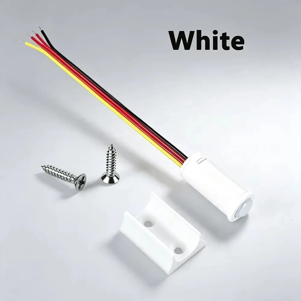 New DC12V 24V Motion Sensor Switch 120 Degree Turn Off Delay PIR Infrared Sensor 3-5M Detection Range LED Sensor Light