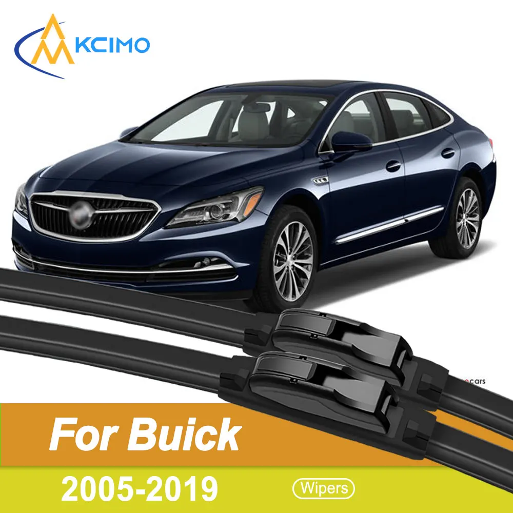 

2-Pack Universal Wiper Blades for Buick LaCrosse 2005-2019 OEM Fit Front Window Accessories