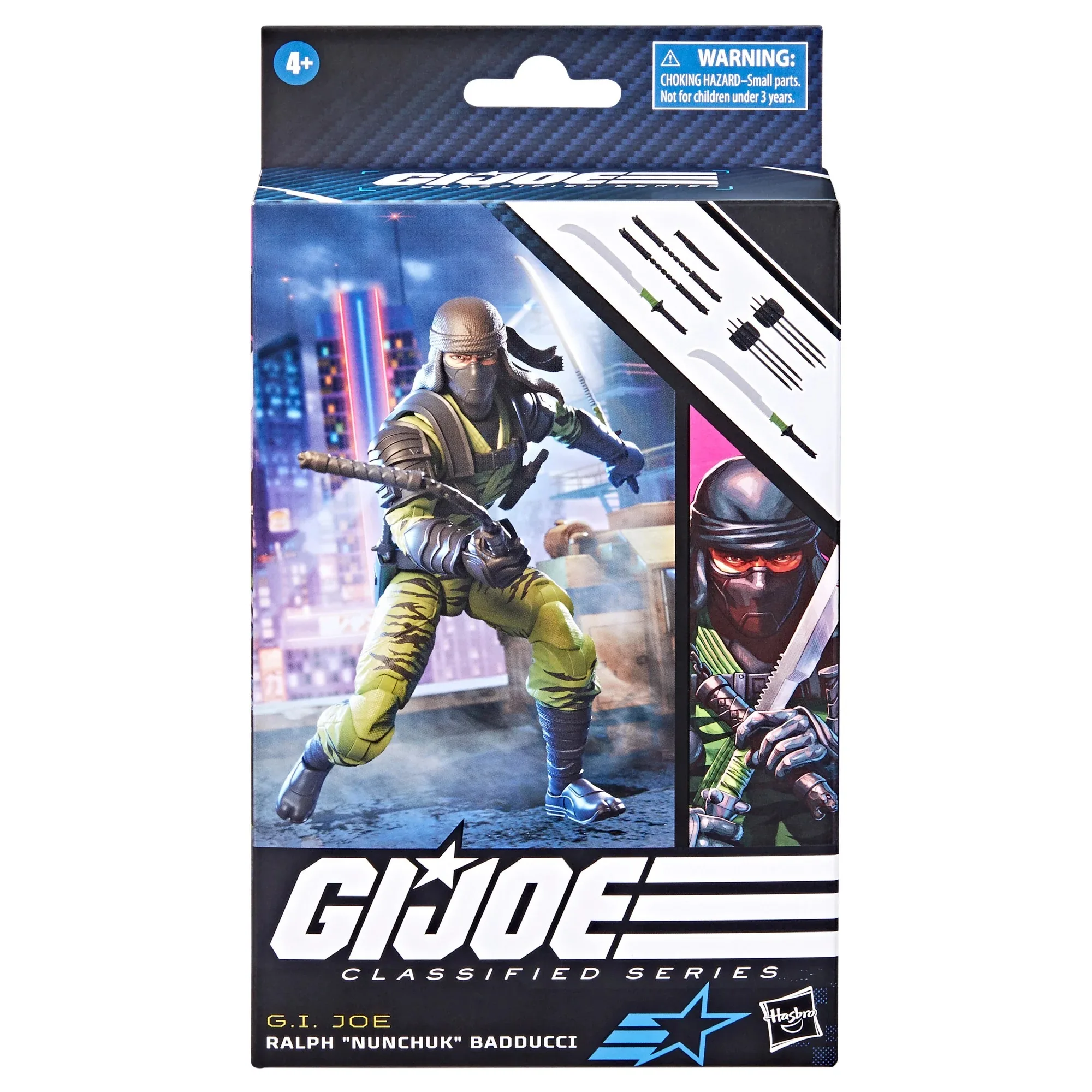 En existencia Original Hasbro G.I. Joe Classified Series Nunchuk figura de Anime de 6 pulgadas colección de figuras de acción modelo juguetes para niños