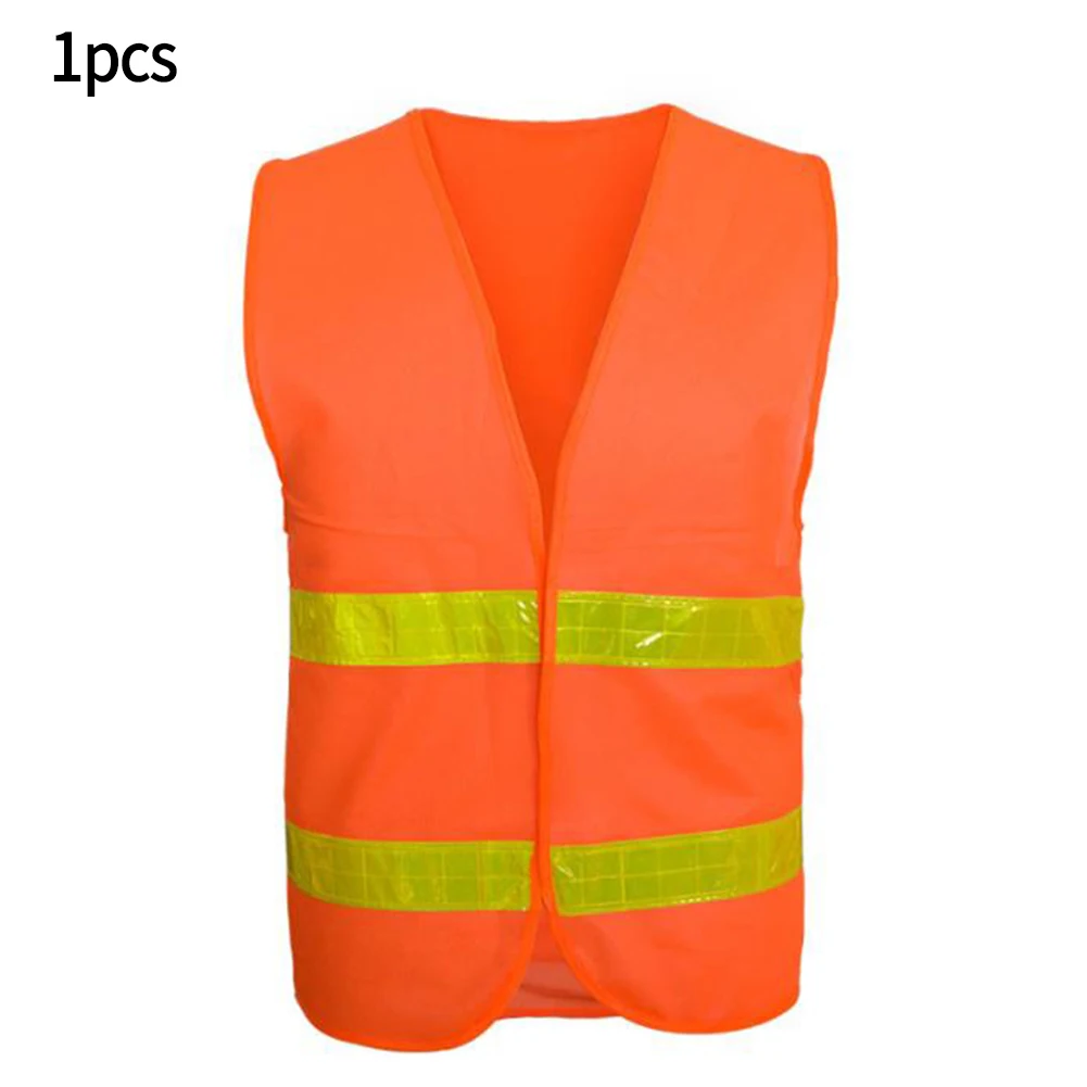 Keamanan Acara Rompi Visibilitas Tinggi Rompi Visibilitas Pakaian Kerja Rompi Reflektif Oranye Tinggi Mengemudi