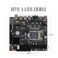 B75 Motherboard LGA 1155 SATA 2.0 PCI Express 16X Support Intel Core I3 I5 I7 2/3th CPU Processor DDR3 RAM Memory VGA HDMI