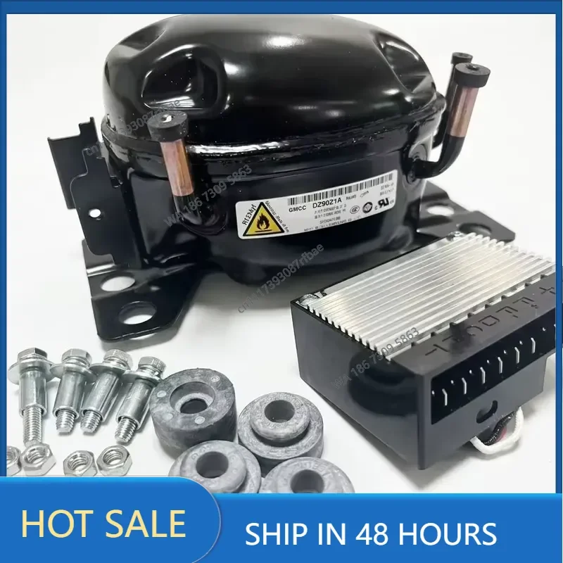 DC Inverter Refrigeration Fridge Compressor R600a LBP 210W 12.0cc Metal Refrigerator Freezer Part