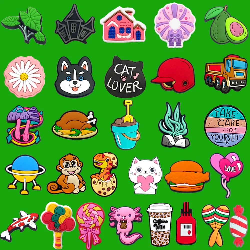 

1pcs Cartoon Shoe Charms PVC Accessories DIY Shoe Decoration For Classic Kids X-mas Gifts